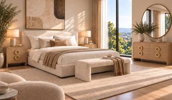 Roomset Malibu Bedroom oak small