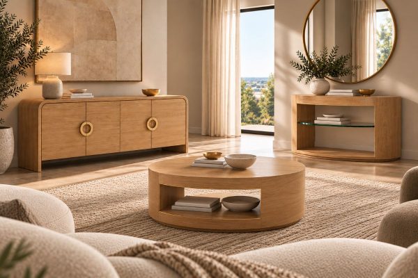 Roomset Malibu Living oak small