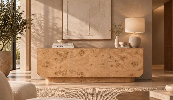 Gerudo Sideboard roomset burl oak small